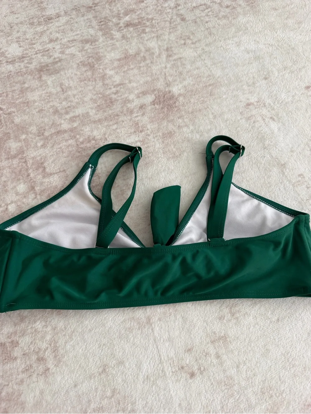 ZAFUL - Dark Green Biniki Top - Women’s Size 8-10